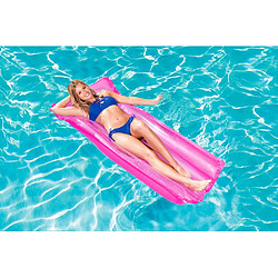 Matelas gonflable de natation rose 183 x 76 cm Bestway 44013 pas cher