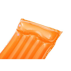 Matelas gonflable de natation orange 183 x 76 cm Bestway 44013 pas cher