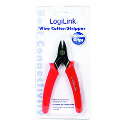 Logilink Pince à dénuder/couper en acier - 130 mm pas cher