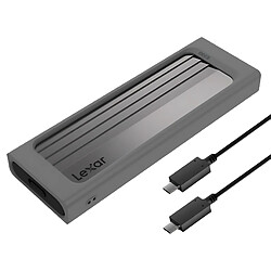 Avis Lexar Boîtier externe NVMe E300 - M.2 2280 - Argent