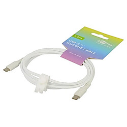 Acheter Goobay Câble USB-C en silicone - 1,5 m - Blanc