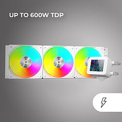 Acheter Mars Gaming Kit watercooling AIO ML-Vision RGB - 360 mm - Blanc
