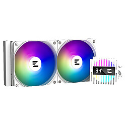 Avis Zalman Kit watercooling AIO Alpha2 RGB - 240 mm - Blanc