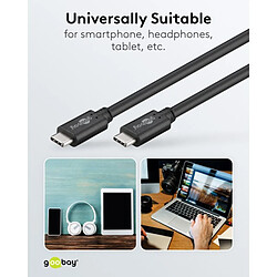 Goobay Câble USB-C 3.2 - 3 m - Noir pas cher