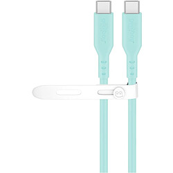 Avis Goobay Câble USB-C en silicone - 1,5 m - Turquoise