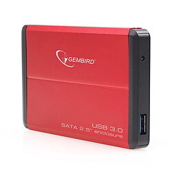 Avis Gembird Boîtier externe pour disque dur EE2-U3S-2-R - 2,5 pouces - rouge