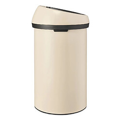 Avis Brabantia Poubelle à ouverture par pression Touch Bin - 60 L - Beige
