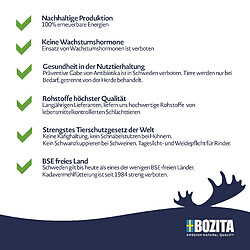 Acheter BOZITA Interieur et sterilise sans cereales avec Renne - Croquettes pour Chats Adultes principalement Vivant en interieur, 0,4 kg.