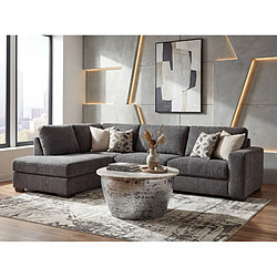 Avis Table basse Ervesto - Marbre blanc et fer argenté - Ronde - 60 x 60 x 34 cm