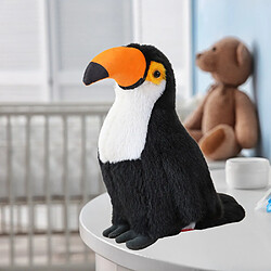 Acheter Lean Toys Peluche Oiseau Toucan Peluche Mascotte Doudou Blanc 35cm