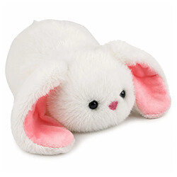 Acheter Lean Toys Lapin en Peluche Lapin aux Longues Oreilles Peluche Doudou Blanc 16 cm