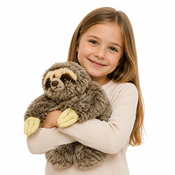Avis Lean Toys Paresseux en peluche réaliste peluche doudou velcro sur les pattes 34 cm