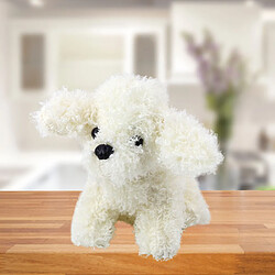 Avis Lean Toys Peluche Doudou Chien Caniche Nain Blanc 20cm