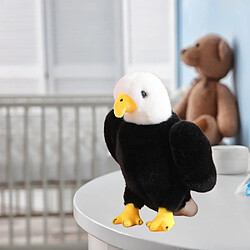Acheter Lean Toys Aigle en peluche Oiseau Peluche Mascotte Doudou Noir et Blanc 25cm