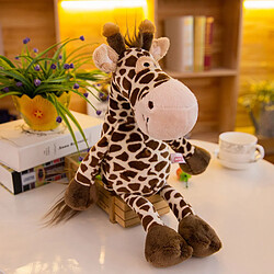 Avis Lean Toys Peluche Doudou Girafe Marron 28cm