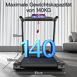Avis Lontek P9 Tapis de Course Pliable Portable, Tapis de Marche avec Inclinaison, Écran LED et Télécommande