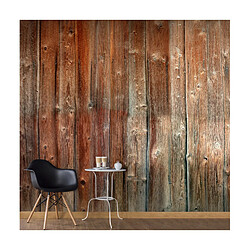 ARTGEIST Forest Cottage - 350x245 Papier peint mural - Papier intissé autocollant - Effet panoramique - Dimensions 350x245 cm