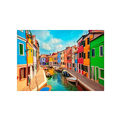 Paris Prix Colorful Canal in Burano 140 x 200 cm
