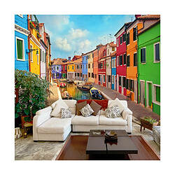 Paris Prix Colorful Canal in Burano 140 x 200 cm