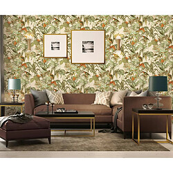 Dutch Wallcoverings Bird-of-Paradise Vert