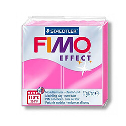 Graines Creatives Pâte Polymère Effet Néon - Fuchsia