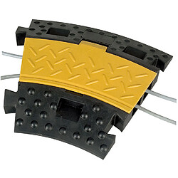 Showtec protège-câbles angle 30° 2 canaux