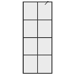 Acheter vidaXL Paroi de douche 80x195 Noir