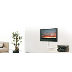 Maclean connecteur d’angle pour cache-câbles - Blanc