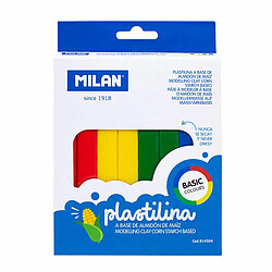Milan Barres de Pâte à Modeler 330 g (4 Pièces)