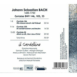 ATMA Cantatas BWV 146-103-33