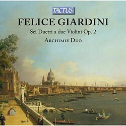 TACTUS Six duos pour 2 violons Opus 2