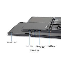 Avis Clavier sans fil chiclet - Noir