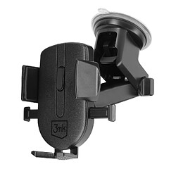 3mk Twist Automatic Support voiture - Système de serrage automatique - Ventouse - Noir