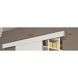 Acheter Optimum kit porte coulissante avec rail