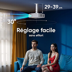 Avis Onkron Support vidéoprojecteur plafond/mur K3A-W - Blanc