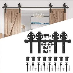 Kit quincaillerie porte coulissante double pas cher