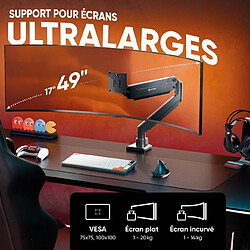 Support & bras écran