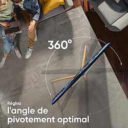 ONKRON Trepied Television Bois pour 32 - 65 TV & Ecran, 35 kg,100x100 - 400x400, TS1220-W pas cher