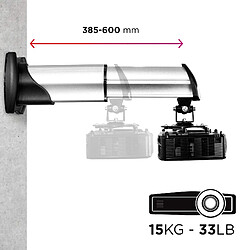 Duronic support vidéoprojecteur plafond/mural