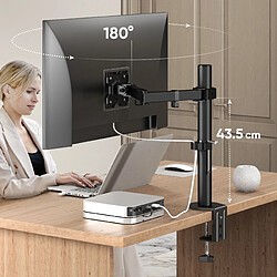 Avis ONKRON Bras Articulé Écran PC 13 - 34 Pouces Ecran, 8 kg ,VESA 75x75 & 100x100,D121E-B