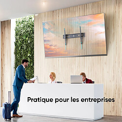 ONKRON Support Mural TV Inclinable pour 60 - 110, de 85 kg,VESA 200x200 - 900x600,UT12-B pas cher