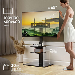 Onkron TS5550-B Support TV pivotant