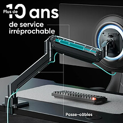 ONKRON Support Ecran PC pour 17-49,20 kg, VESA 75x75 & VESA 100x100, G100-B pas cher