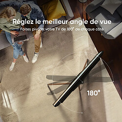 ONKRON Trepied TV Bois Intérieur pour 32 - 65 , 35 kg,VESA 100x100 - 400x400,TS1220-B pas cher