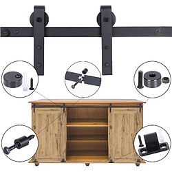 Avis Kit rail pour porte coulissante double