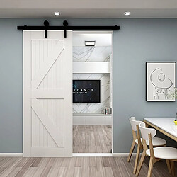 Kit quincaillerie porte coulissante - rail plafond pas cher