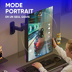 ONKRON Support Ecran PC Mural 13 - 34 Pouces, 8 kg, VESA 100x100,G150-B Noir pas cher