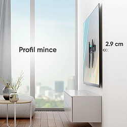 Avis ONKRON Support Mural TV Fixe pour 43 - 85, 68 kg, VESA 75x75 - VESA 600x400, FM6-B