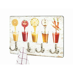 pegane Tableau à clés Jus de fruits 30 x 5 x 21 cm