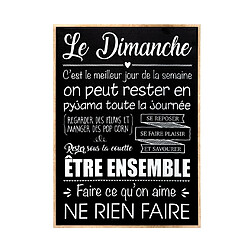 Atmosphera, Createur D'Interieur Atmosphera Dimanche 50x70 cm